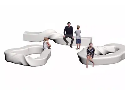 Creative Seats 3D model purchase