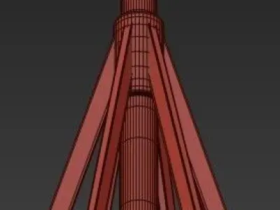 lyustra chandelier gigolo 3D model