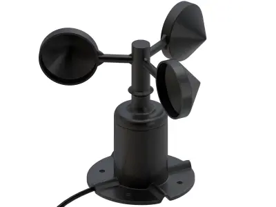 Wind Direction Sensor Transmitter 01 3D model