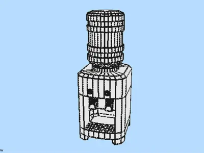 Water Dispenser 3D model