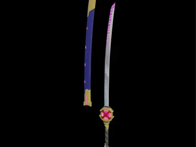 Psylocke Retro X Uniform Cosplay Kanata 3D print model