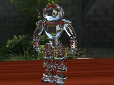  ROBO MODEL TEXTURED FILE 3D model