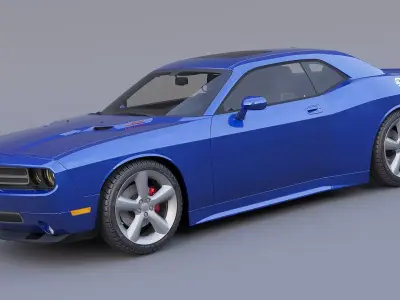 2010 Dodge Challenger SRT8 3D model