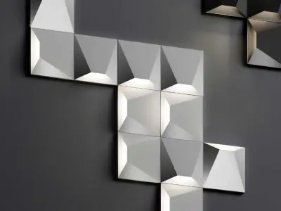 Forstlight Wu-Model Wall Lamp 3D model
