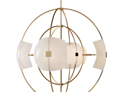 Astra Orb Large Pendant light 3D model