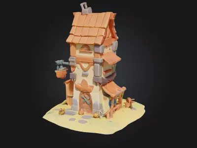 Enchanted Workshop  3D model
