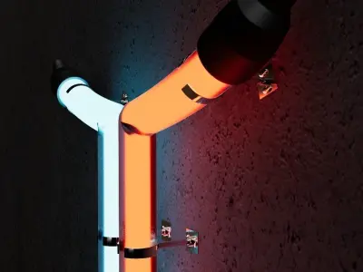 Neon Rig Final 3D model