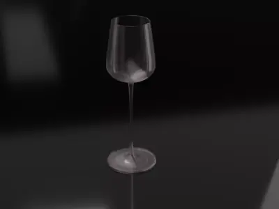 wine glass Free 3D model