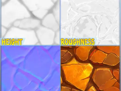 Stylized Gold Seamless Texture Texture