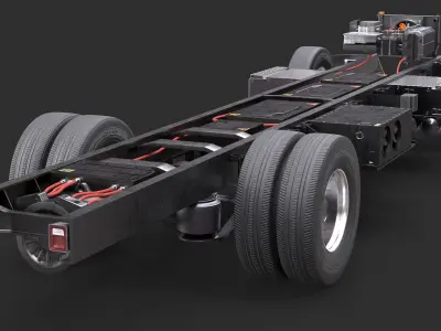  Full Electric Truck Chassis 