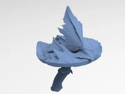 Sci fi mushroom Dome 3 3D model