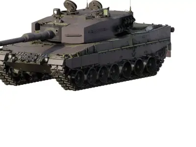 Leopard 2a4 3D model