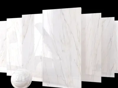 Marble Set Gioia Silver 80x160 Texture