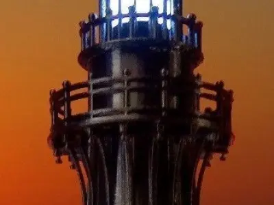 Cape Hatteras Lighthouse Free 3D print model