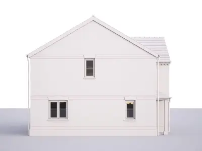 British House Trap Road Plot8-9 3D model