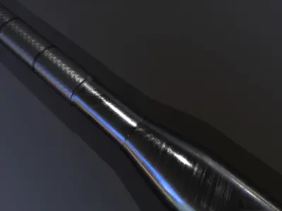 Baseball Bat Weapon Free low-poly 3D model