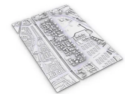 Merwede Utrecht Netherlands 3D model