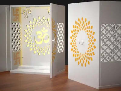 HinduMandir for Decoration 3D model