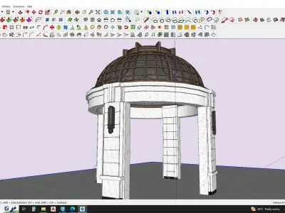 Gazebo 3d model  3D model