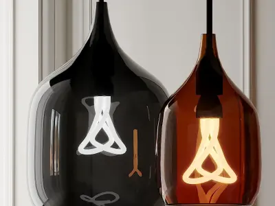 Vessel Pendant Light by Decode 3D model