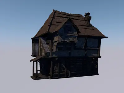 Fantasy House 3D model buy