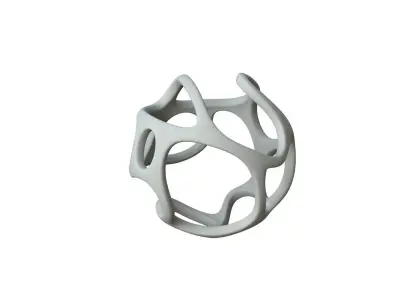 SciFi Cube Object No 21978 Low Poly Shape Texture