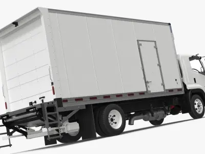  Isuzu FTR Vehicle Cargo Truck 2025 White 