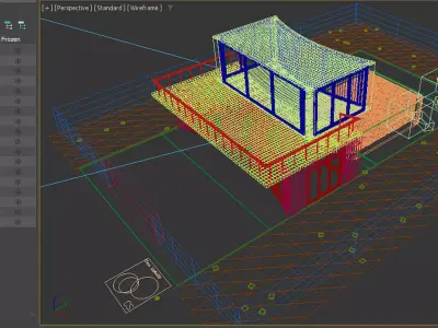 3D Villa 3D model purchase
