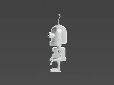 Robot Kid 3D model