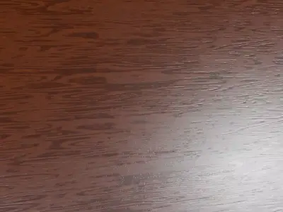 Dark Mahogany Veneer Grain PBR Seamless Texture