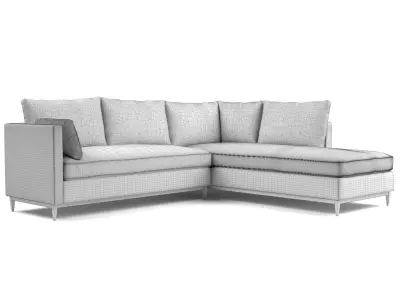Robin Bruce - Rowe Furniture Sectional 3D model