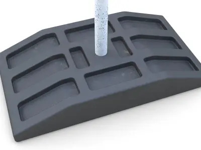 Street Sign 07 3D model