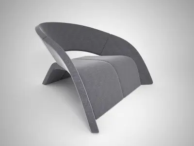 01 YELLER CHAIR 3D model