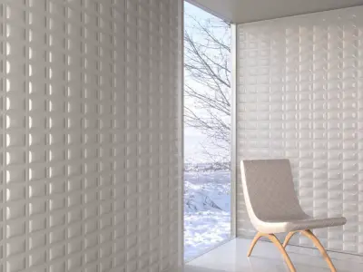 wall panel 010 AM147 3D model