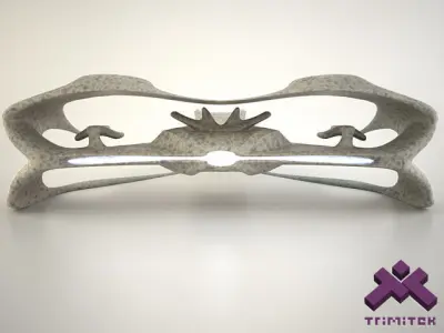 Alien Spaceship - big Fighter 3D model