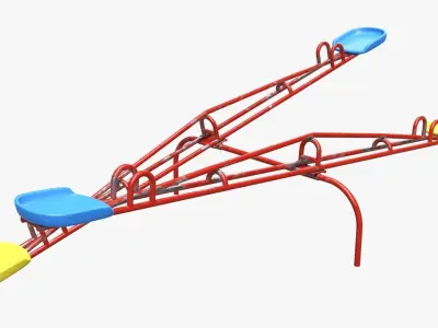Teeter totters 3D model