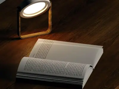 lampshade set 03 Low-poly 3D model