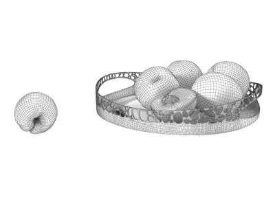 STEELFORME Stones Serving Tray 3D model