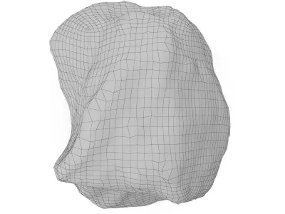 Lowpoly Rock 3 Low-poly 3D model