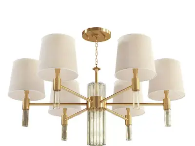 Handle Studio Art Deco 39 chandelier 3D model