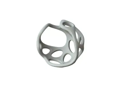 SciFi Cube Object No 37451 Low Poly Shape Texture