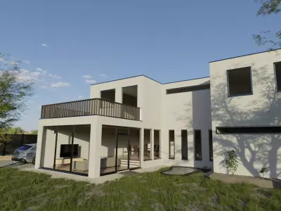 Modern House 3D model