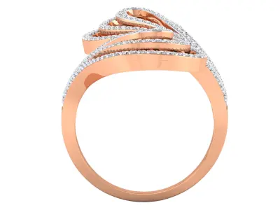  Women Ring Render 3dm STL MTL SLC JCD OBJ FBX Details 3D print model 22