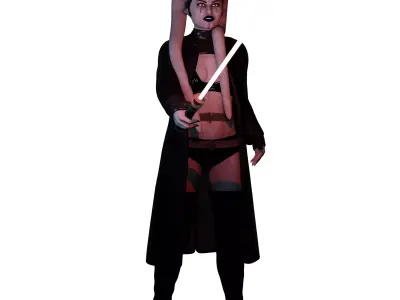 Dark Sider Female 3D print model