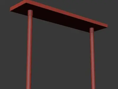 MINI HINSDALE CHANDELIER 3D model