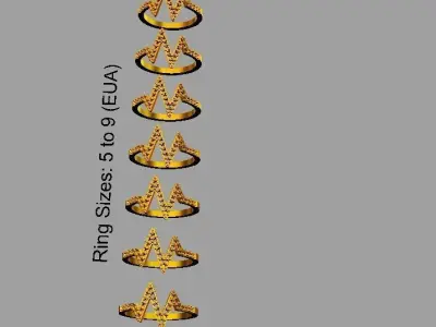 Diamond Ring 3D print model