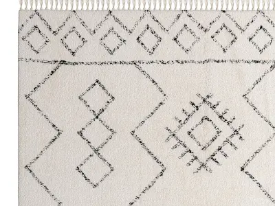 Washable Cotton Rug Naomi By Benuta 3D model