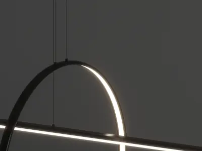 Pendant Light 001 Free 3D model