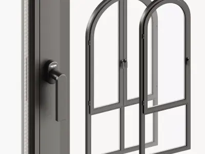 Arched window 3D model