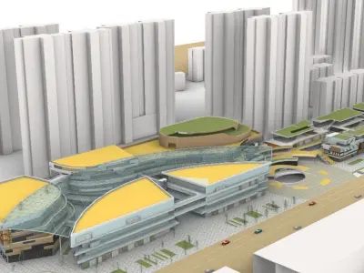 Market Street 3D model